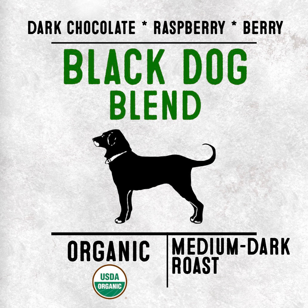 Organic Black Dog Brew - Dark Chocolate, smooth